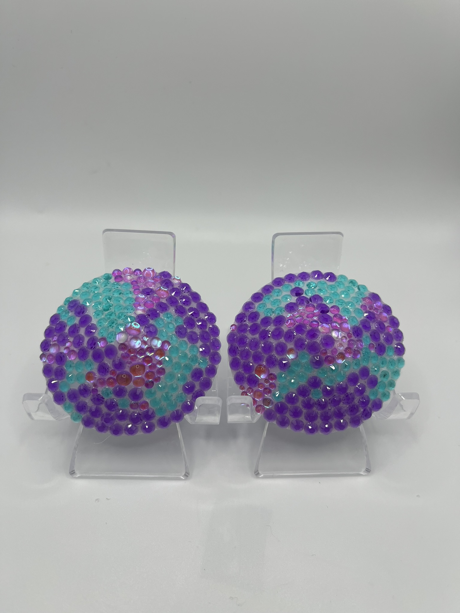 Purple and Teal Ocean Reef Pasties