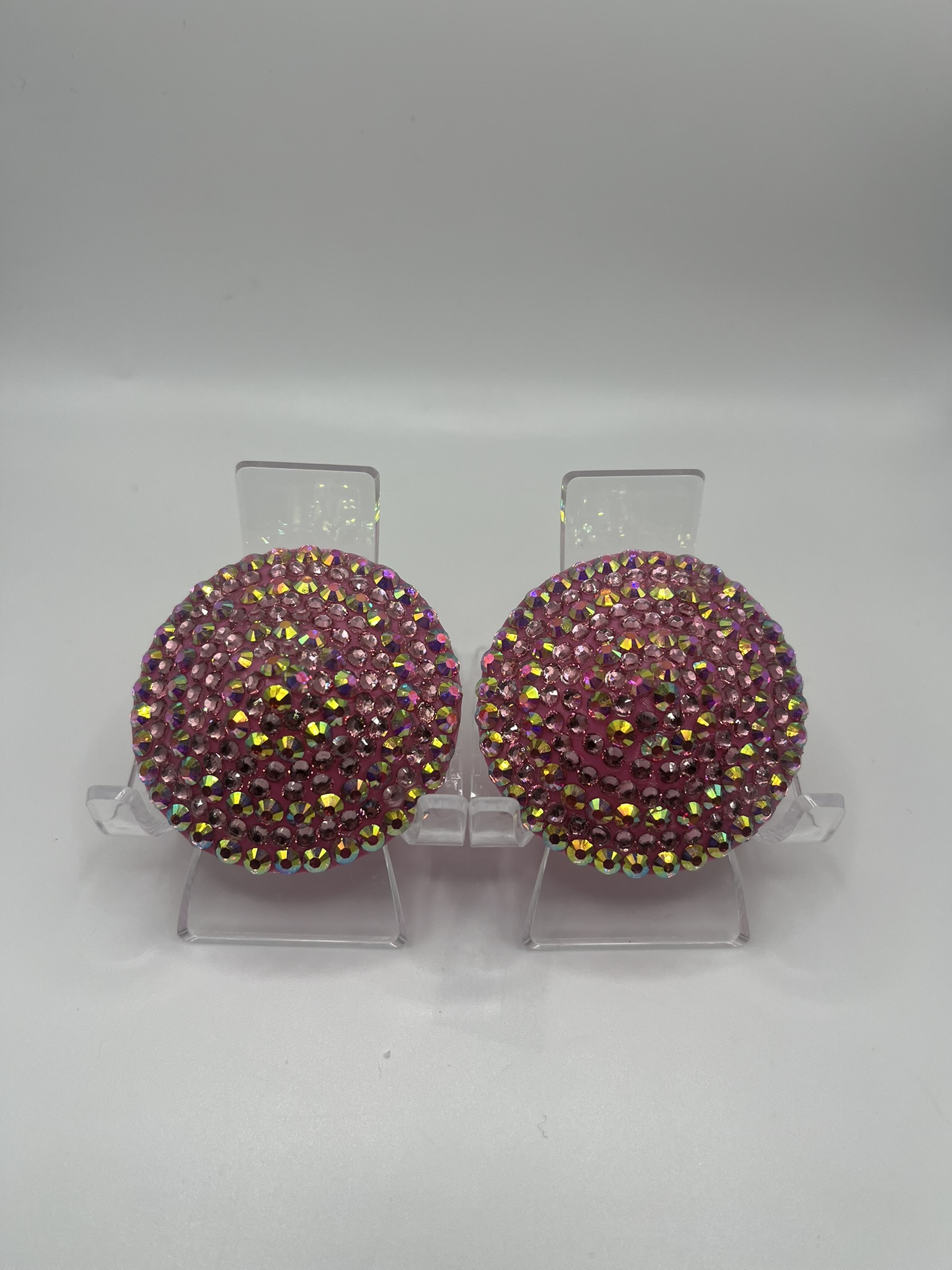 Pink Spiral Pasties