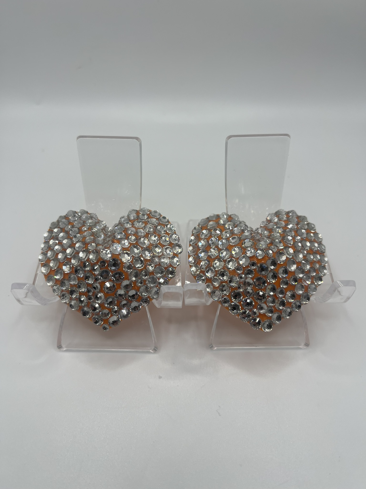 Silver Heart Pasties