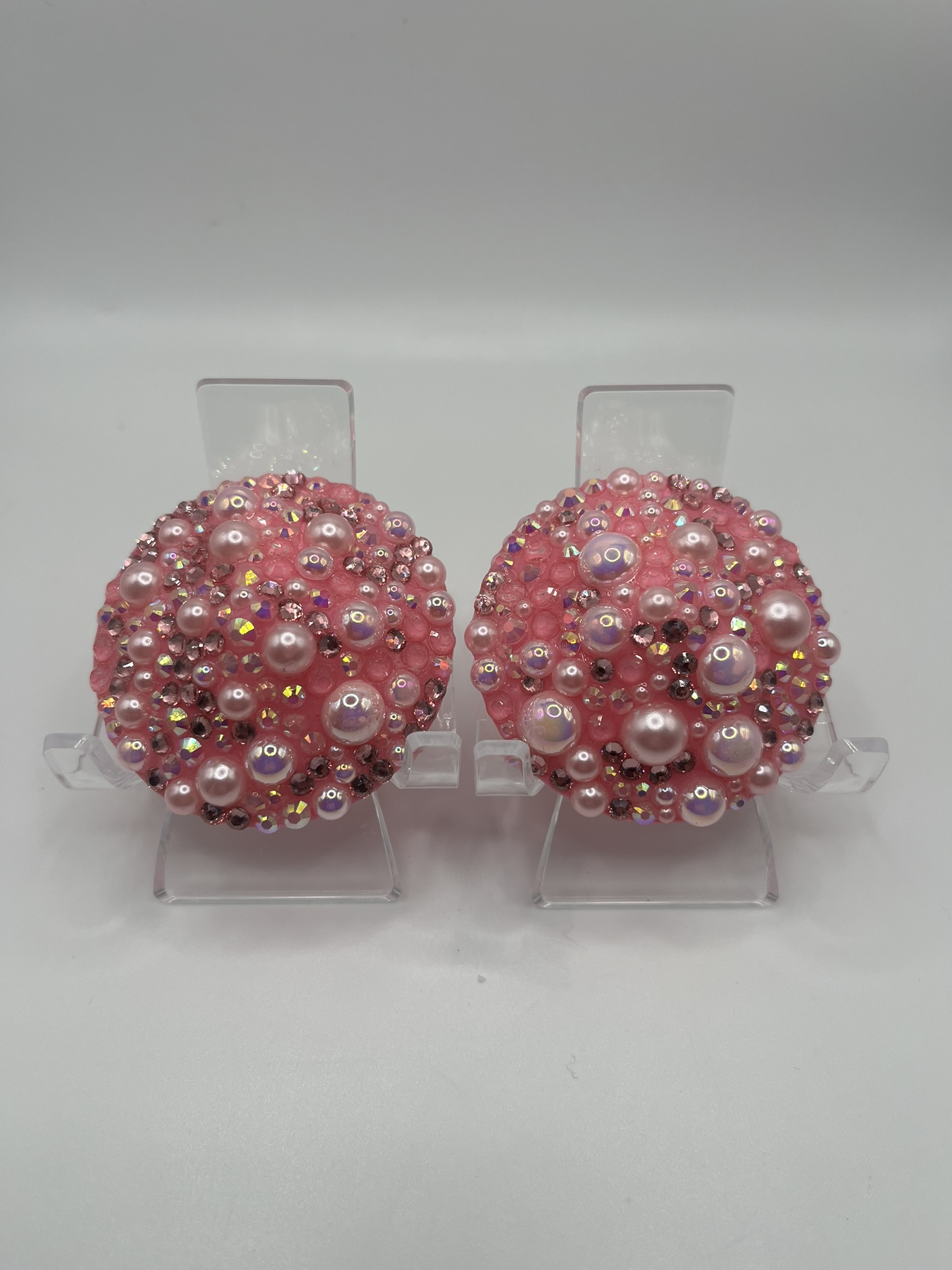 Pink and Cream Pearl Pasties