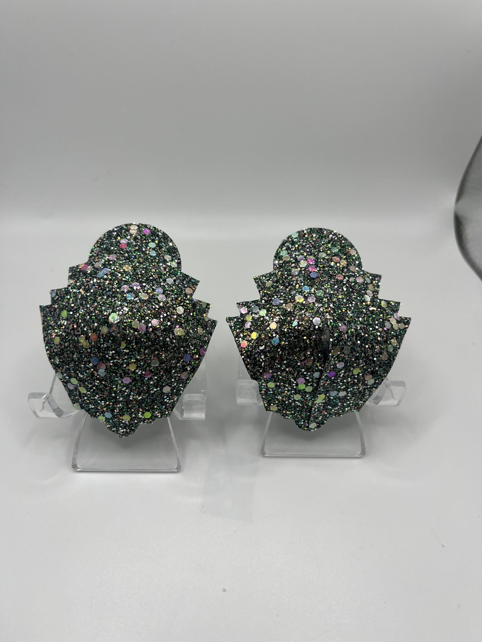 Black Art Deco Pasties