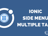 Ionic Side Menu With Multiple Tab Bars V3 Ionic Academy Learn