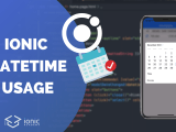 How To Use The Ionic 6 Datetime Component V6 Ionic Academy Learn