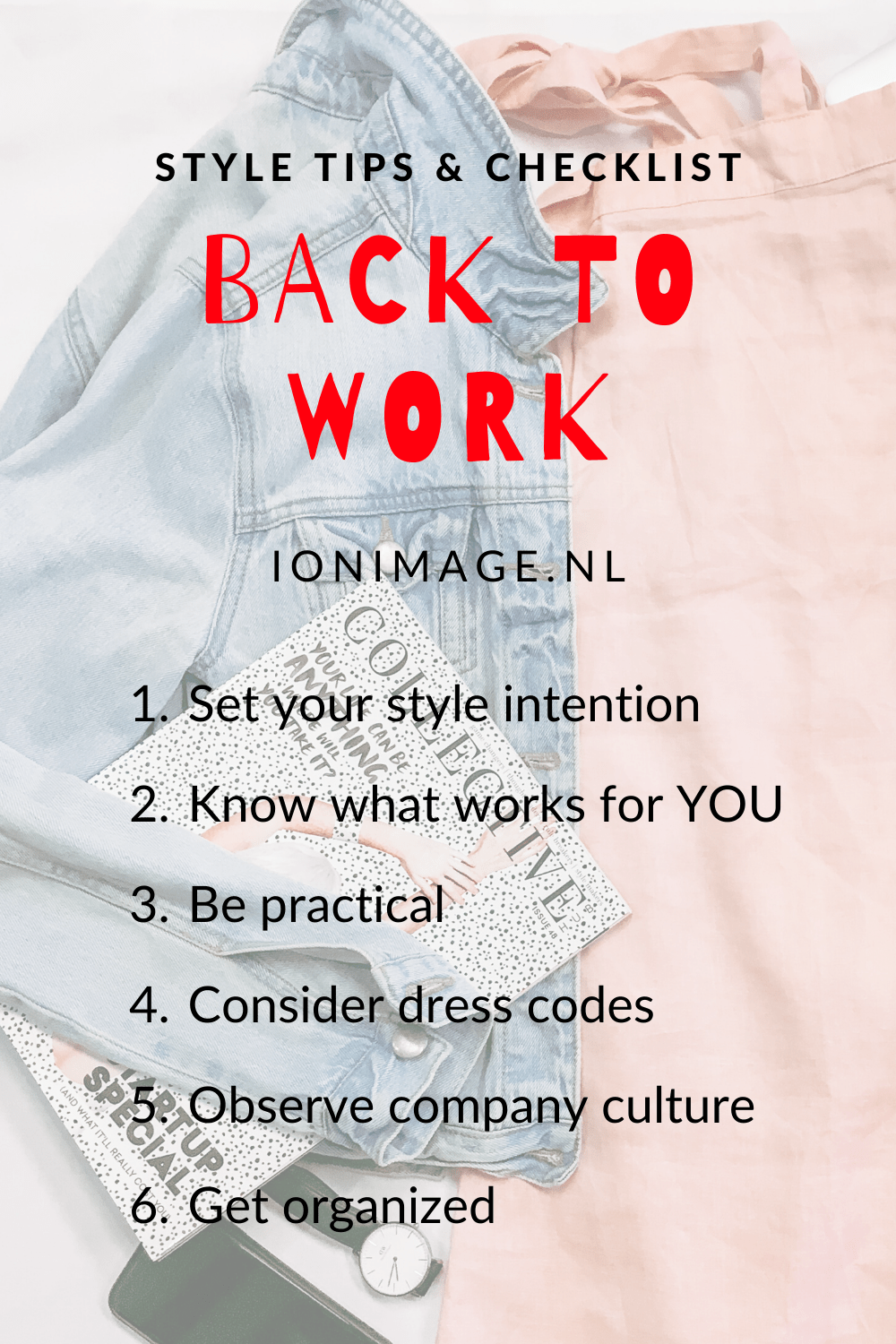 The Best Back to Work Style Tips ⋆ I on Image ⋆ Image Consultant
