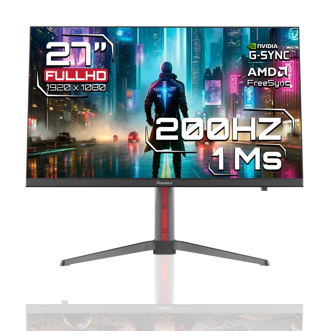 Monitor Gamer Janus 27" VA Full HD 200HZ