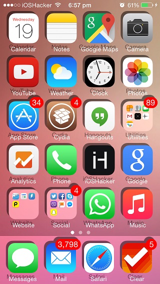 ShadowBoard tweak adds live shadow to homescreen icons - iOS Hacker