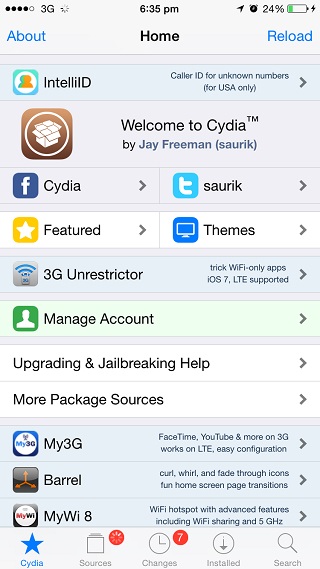 Cydia gets a clean and even more flat looking design - iOS Hacker