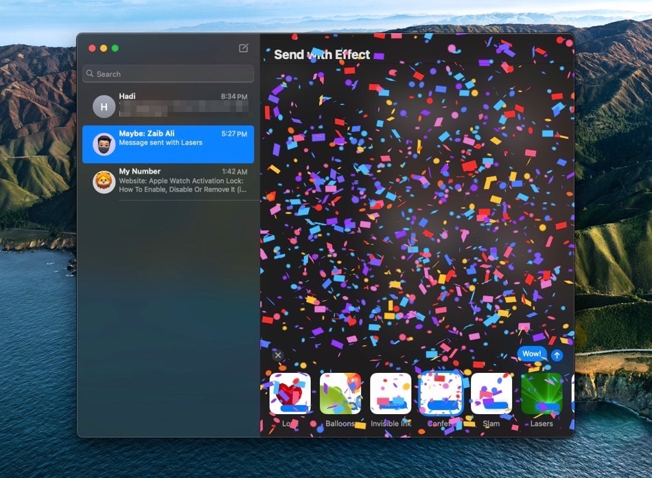 How To Send iMessage Text Effects On Messages For Mac - iOS Hacker