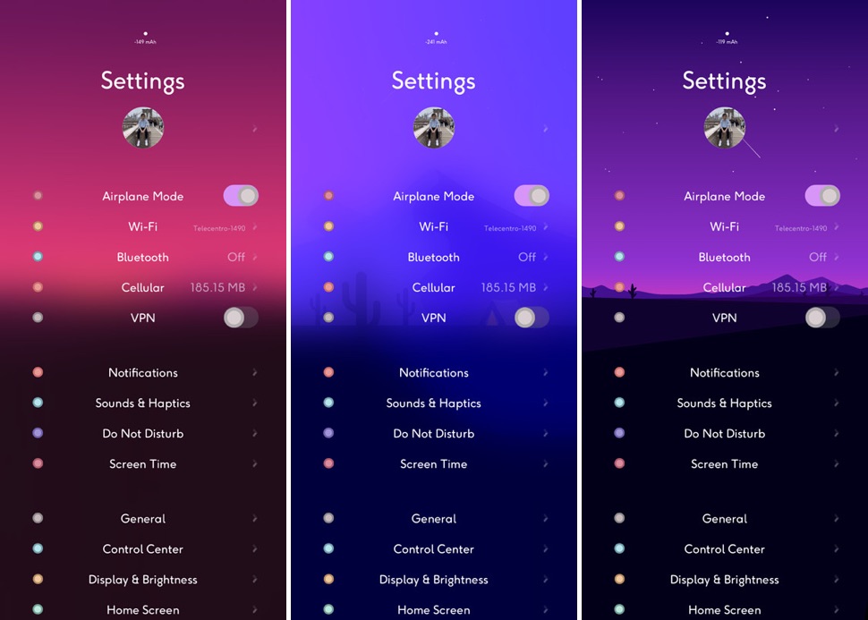 April Tweak Let's You Customize Settings App With Custom Background ...