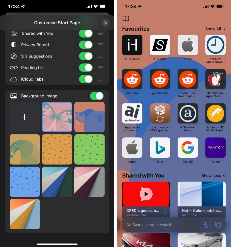 Now you'll have a modular start page with a customizable background—and you . How To Change Safari Background Image On Iphone Or Ipad Ios Hacker