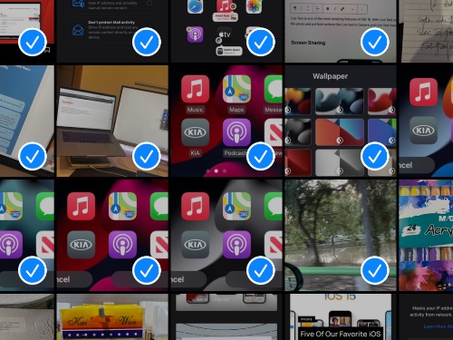 Use This Scroll Gesture To Select Multiple Photos More Quickly - iOS Hacker