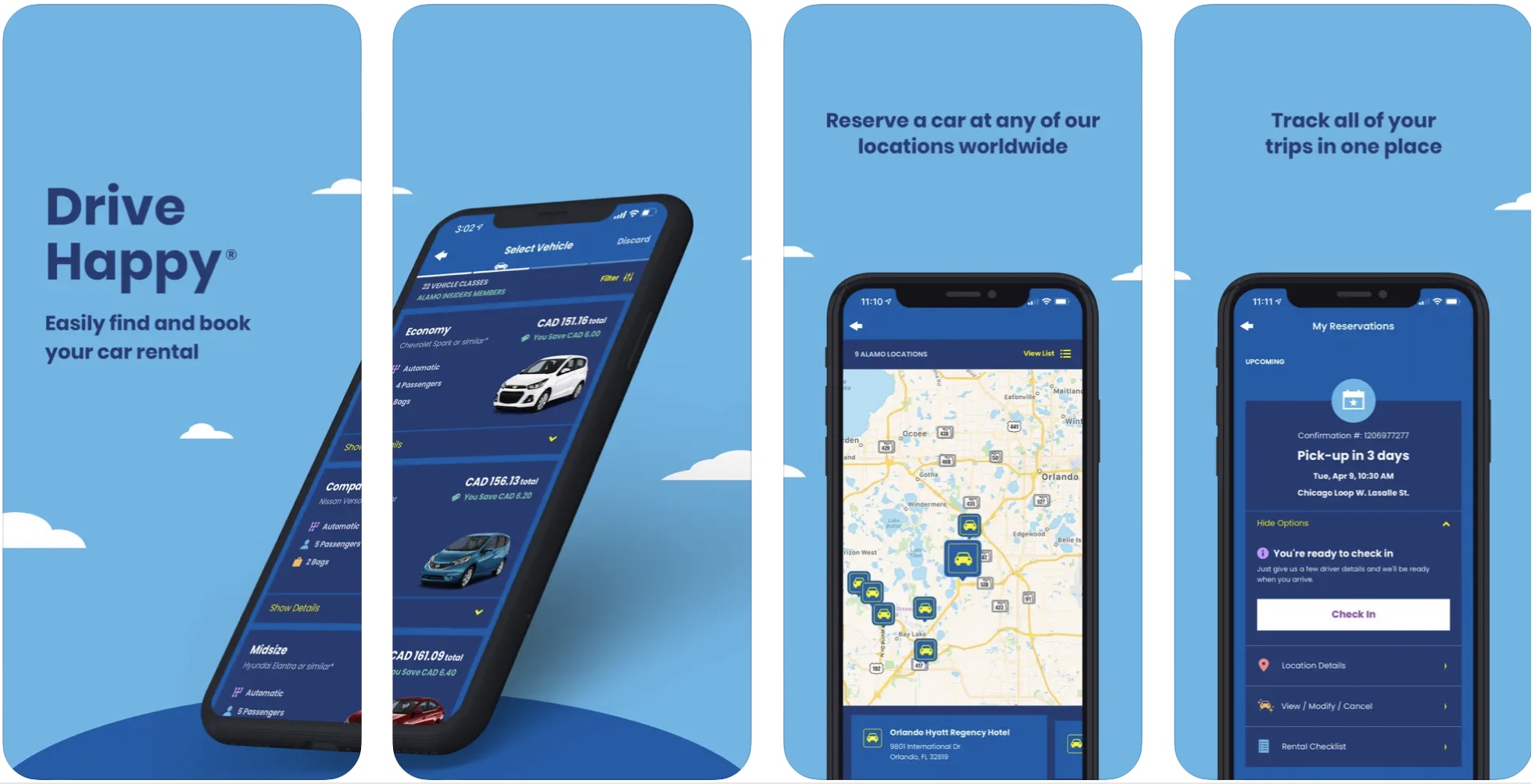 Best car rental apps for iphone in 2025