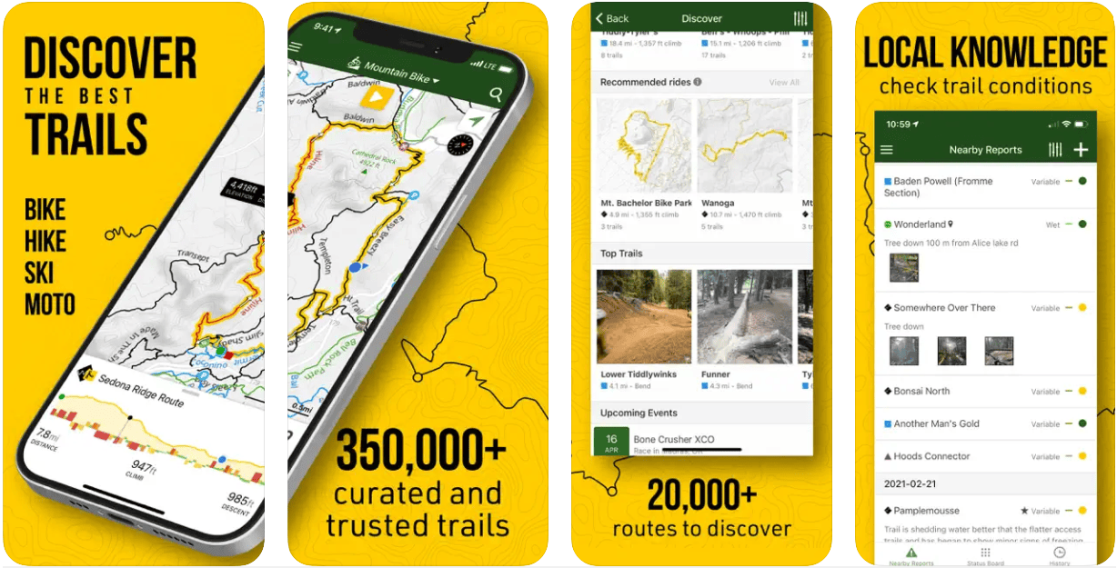 Best Hiking Route Planner Apps For IPhone IOS Hacker Trailforks 