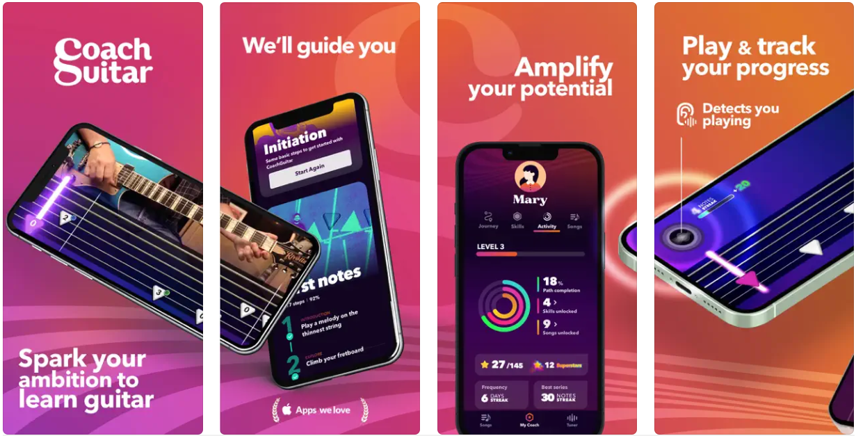 Best apps to learn guitar on iphone or ipad