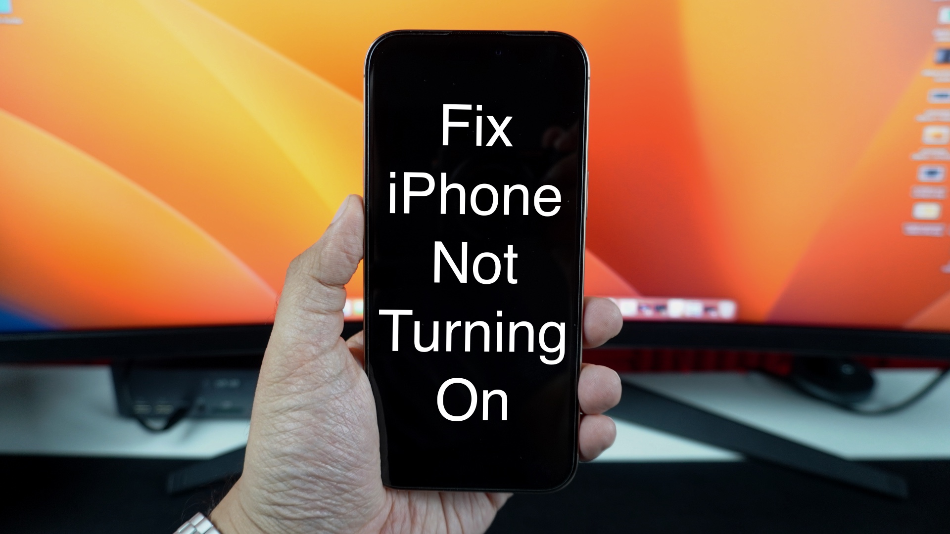 How to Fix iPhone Not Turning On