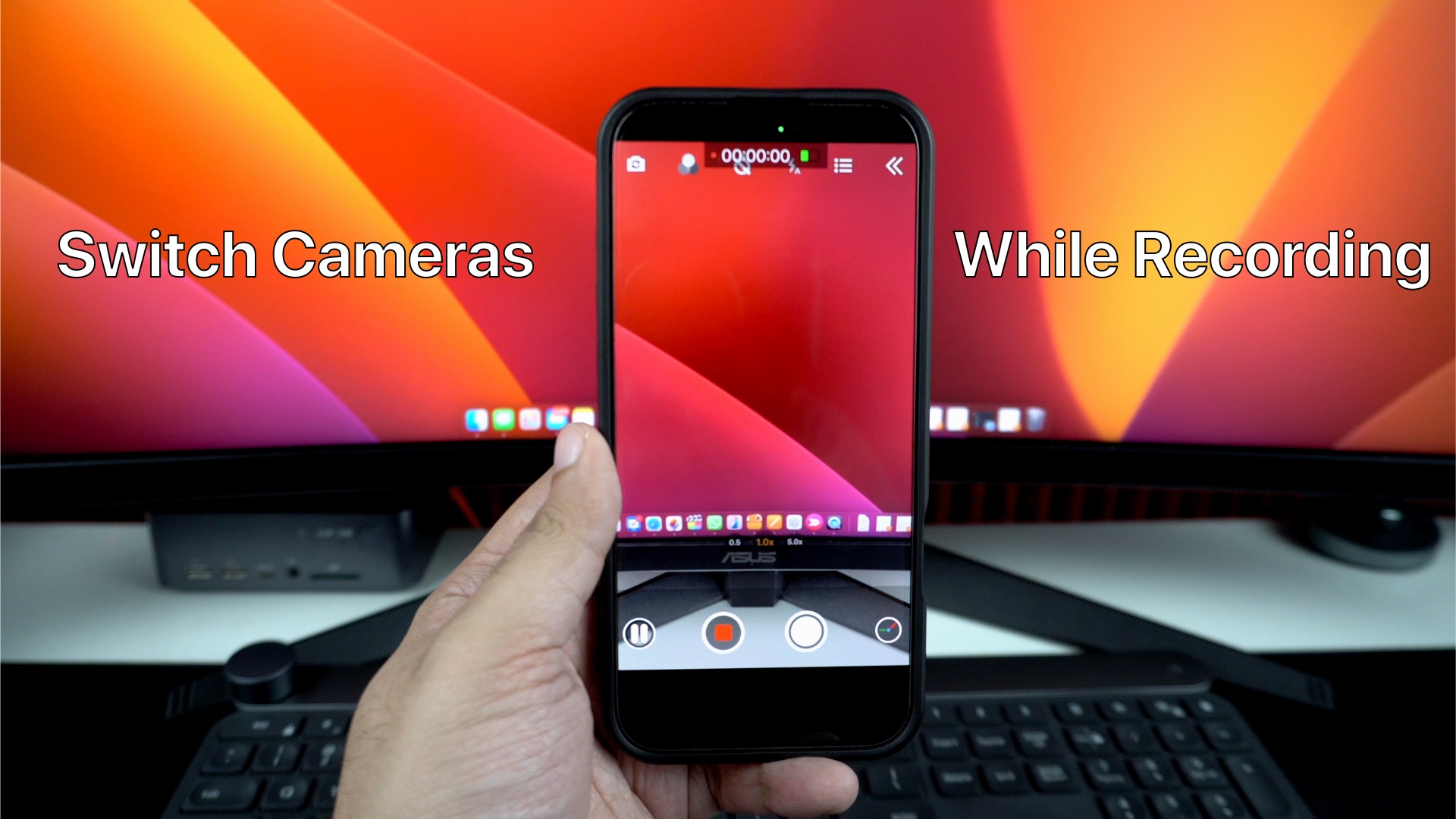 How To Switch Cameras While Recording Video On iPhone