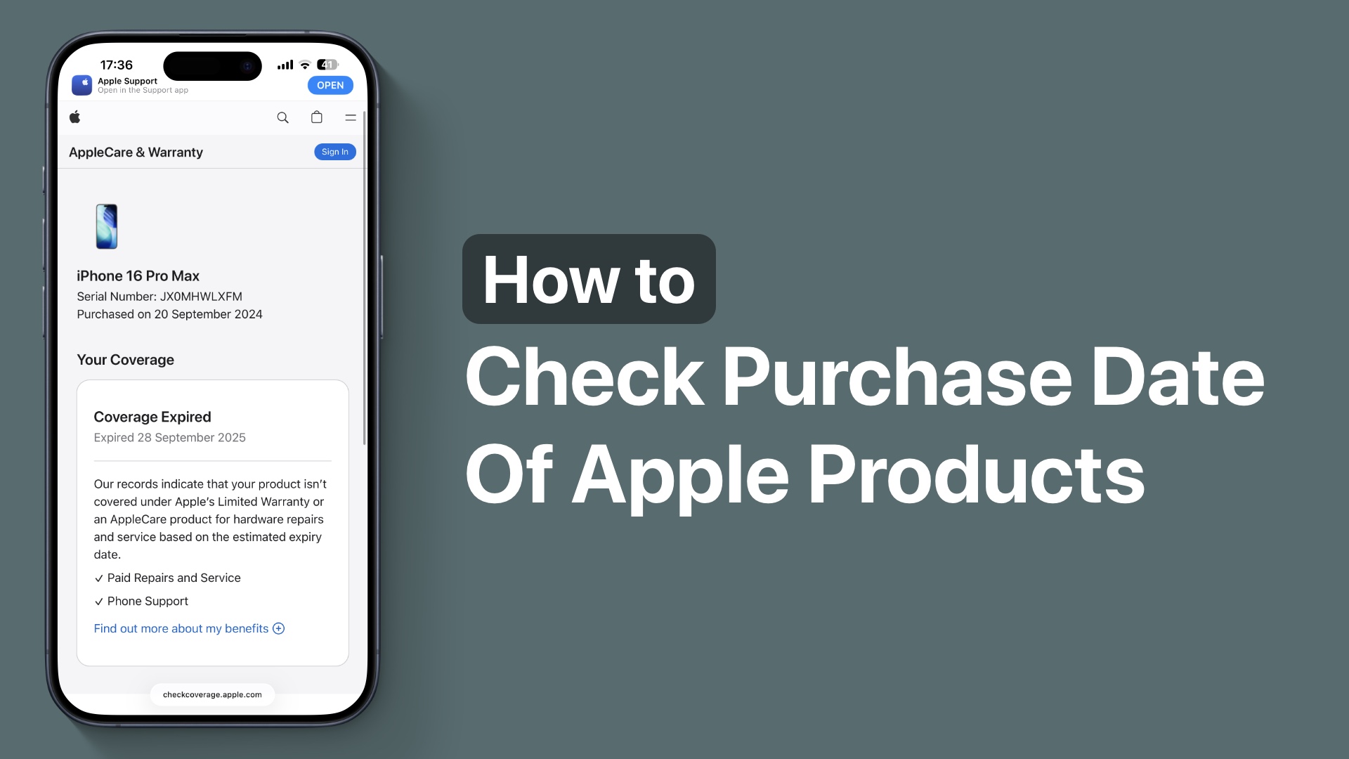 How to Check Purchase Date for iPhone, iPad, Mac, and Apple Watch