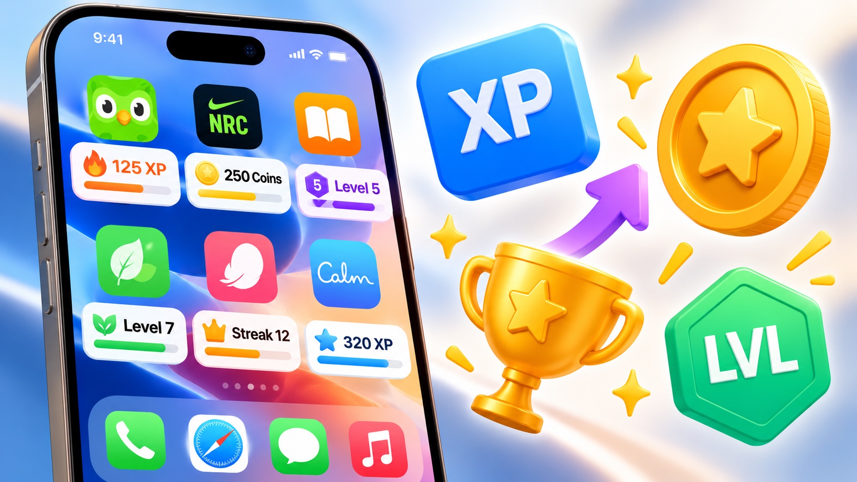Why Your iPhone Apps Keep Handing Out XP, Coins and Levels