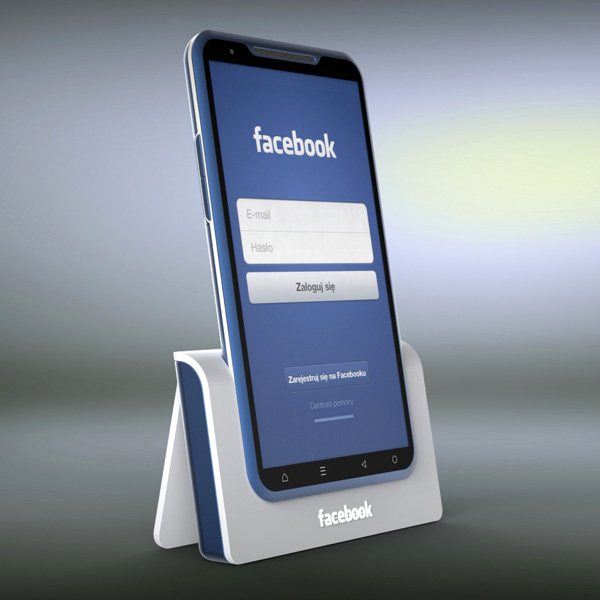  iOSMac Impresionante Concepto de un  Facebook Phone del diseñador Michal Bonikowski  