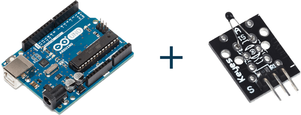 Interfacing Analog Temperature Sensor Module KY-013 in Arduino