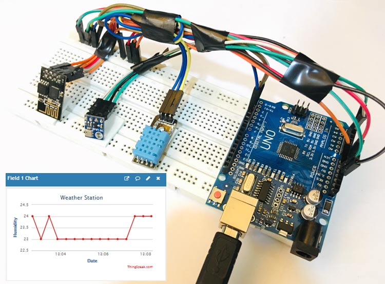Iot Wireless Weather Station Using Arduino Hackster Io - Mountain Pattern Collection - 8K Quality