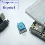 ESP8266 DHT11/DHT22 Temperature & Humidity With Local Web Server