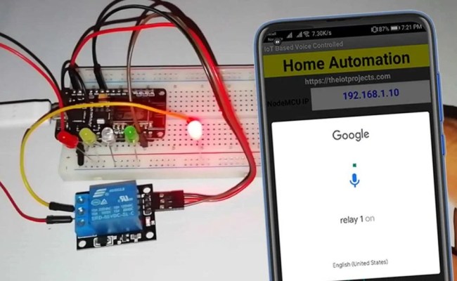 IoT Based Voice Controlled Home Automation Using NodeMCU & Android