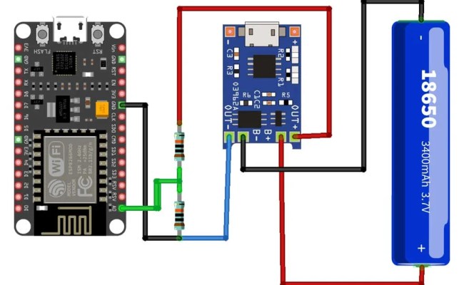IoT Based Battery Monitoring System Using NodeMCU And, 43% OFF