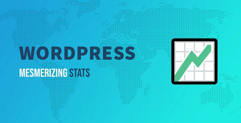 Wordpress Stats Infographic - Download Modern Light Photo | HD