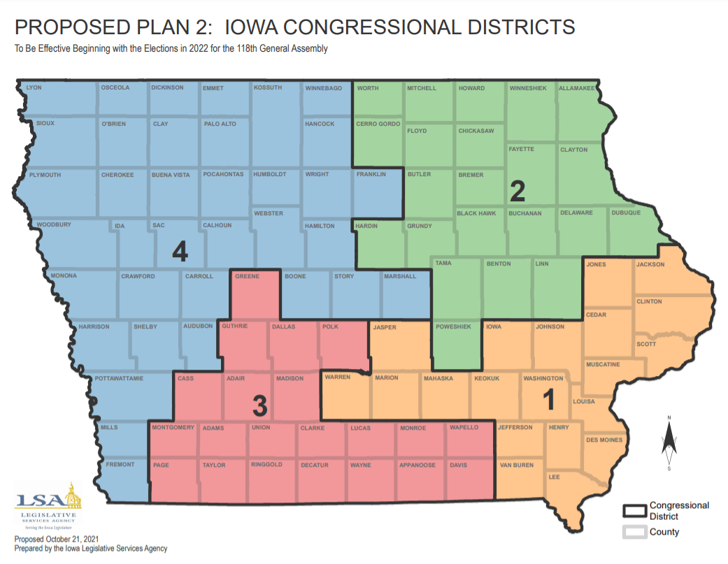Iowa School District Map Maps 