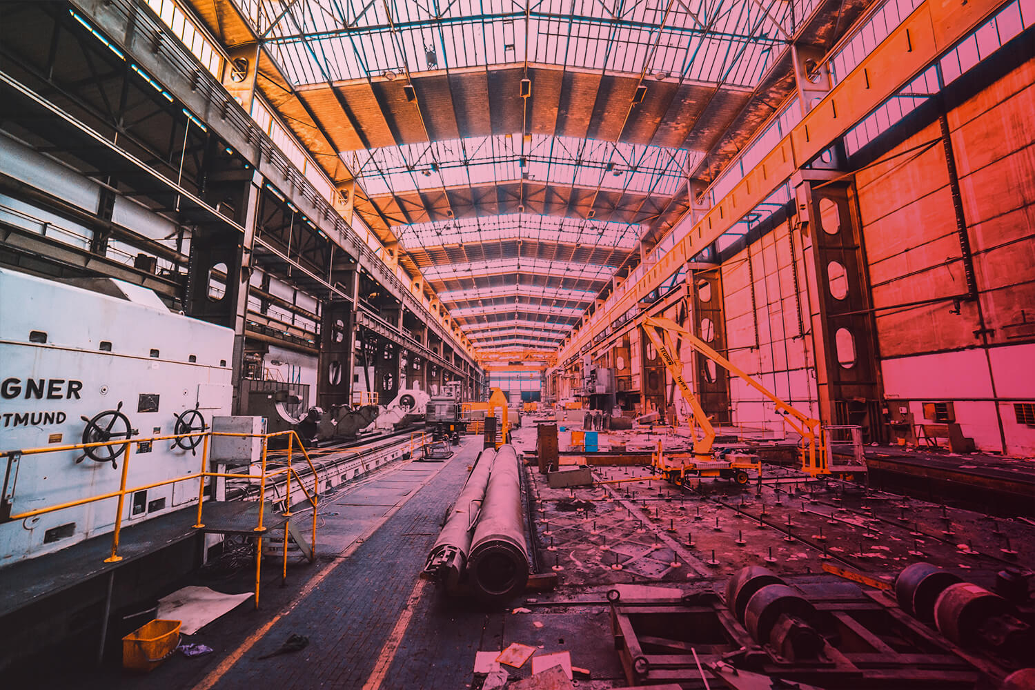 RFID: Industriehalle