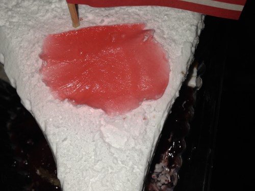 Strawberry shortcake. 