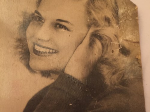 My mother. Found her picture.