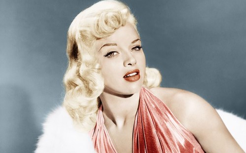 She was hot, in her fifties dress.