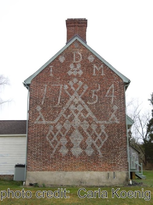 Called patterned brick. Imagine it in your McMansion land, DC clowns.