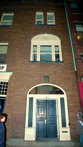 Porcellian Club. Opposite the Porcellian Gate of Harvard Yard. So rich and powerful they can bring the university to its knees if they choose. Let's see how they choose. And they will remain invisible throughout. Broke into their fifth floor on an Easter Sunday. They've been shadowing me ever since. Just saying.