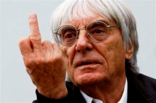 Bernie Ecclestone. Salt of the earth.