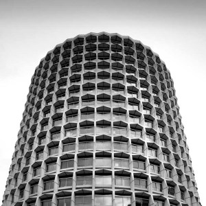 Office block in concrete near High Holborn in London. MI-6? You tell me.