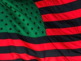 The REAL African American flag. After they're done with us white folks.