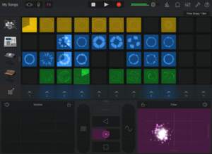 Garageband Live Loops iPad