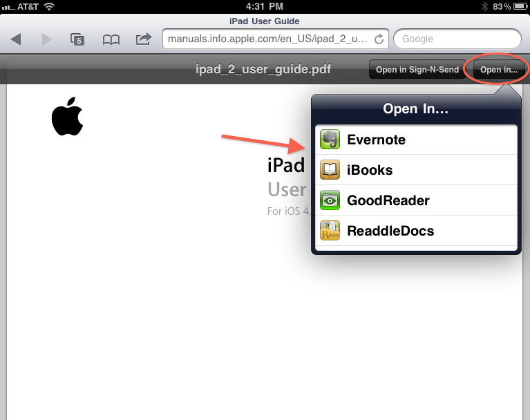 Ipad2 User Guide Available For Download Ipad Notebook
