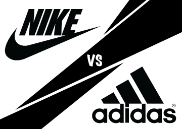 Resultado de imagem para imagens adidas vs nike