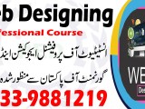 Web Designing Course In Rawalpindi Islamabad 0333 9881219