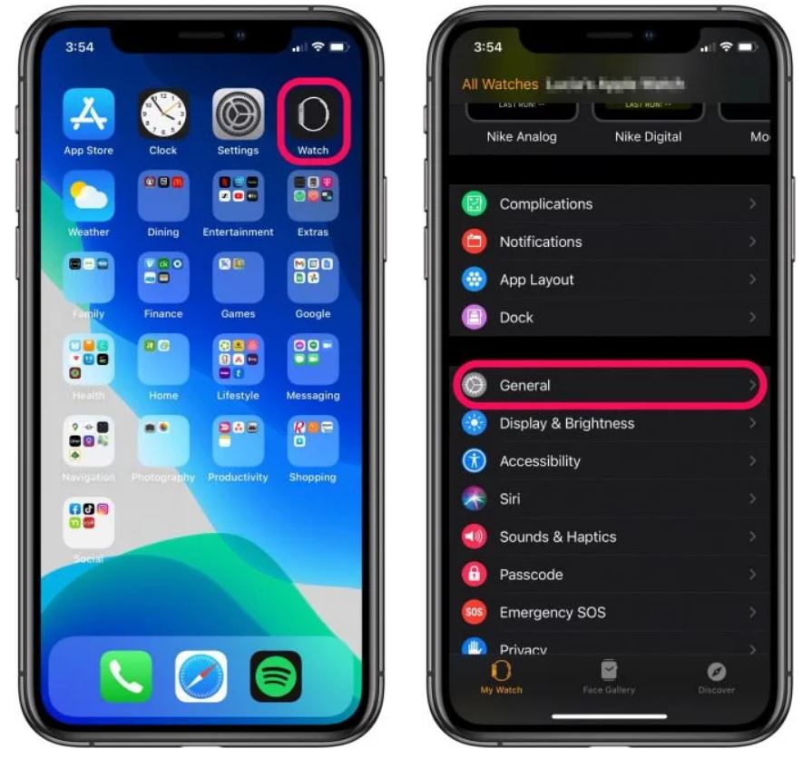 armazenamento apple watch 3