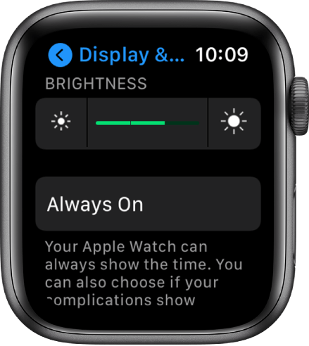 desactivar pantalla siempre activa apple watch