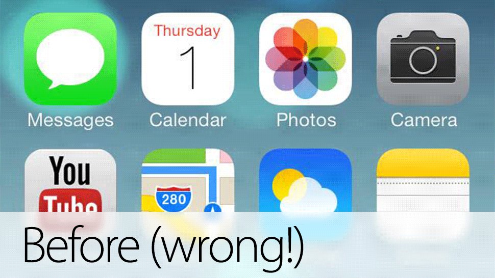 Apple Por Fin Corrige El Uno Del Icono De Calendario En Ios 7 Wtf En Iphoneros