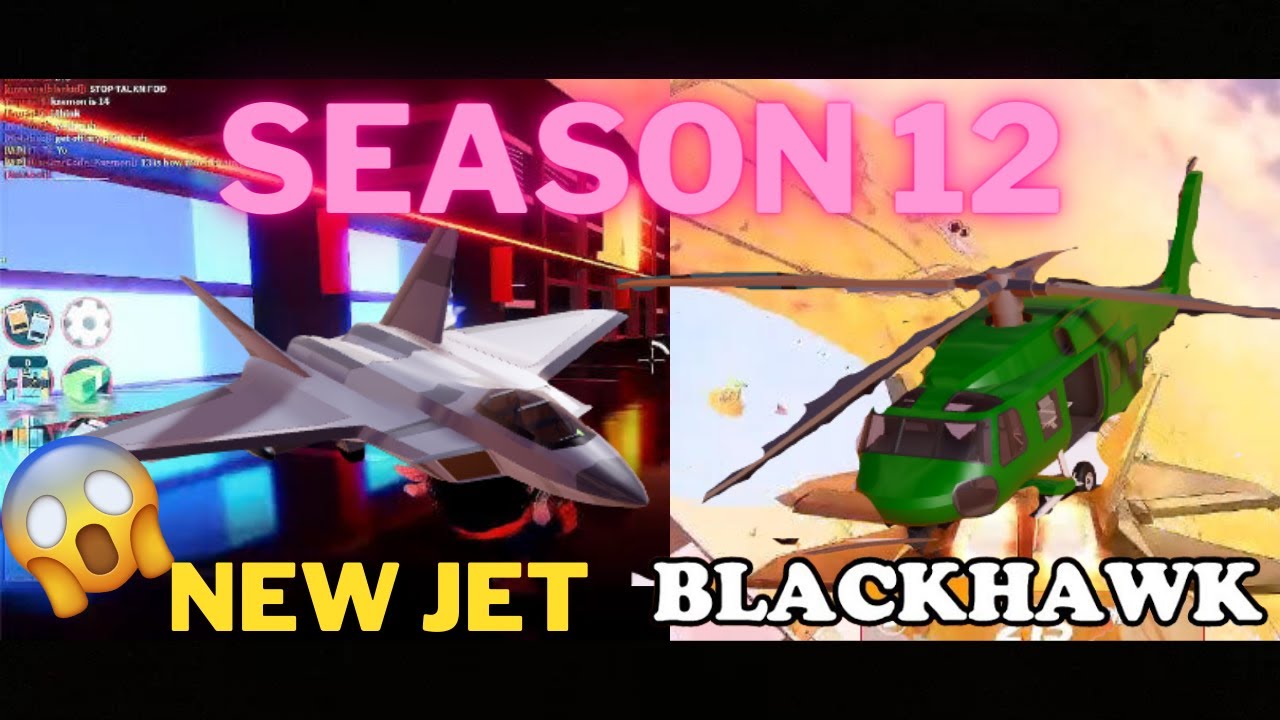 NEW ROBLOX Jailbreak New Jet Blackhawk Is Here Season 12 And Fall 1666319113 