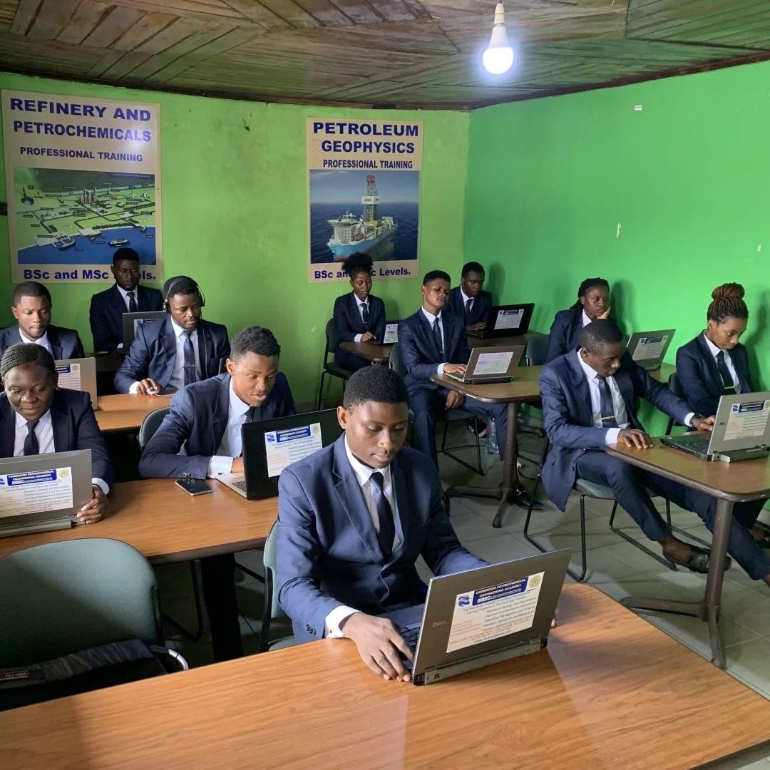 Students in class