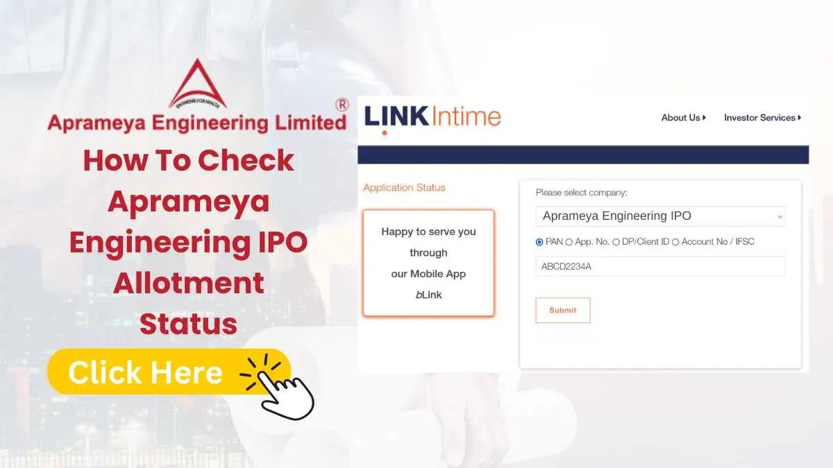 How to Check Aprameya Engineering IPO Allotment Status