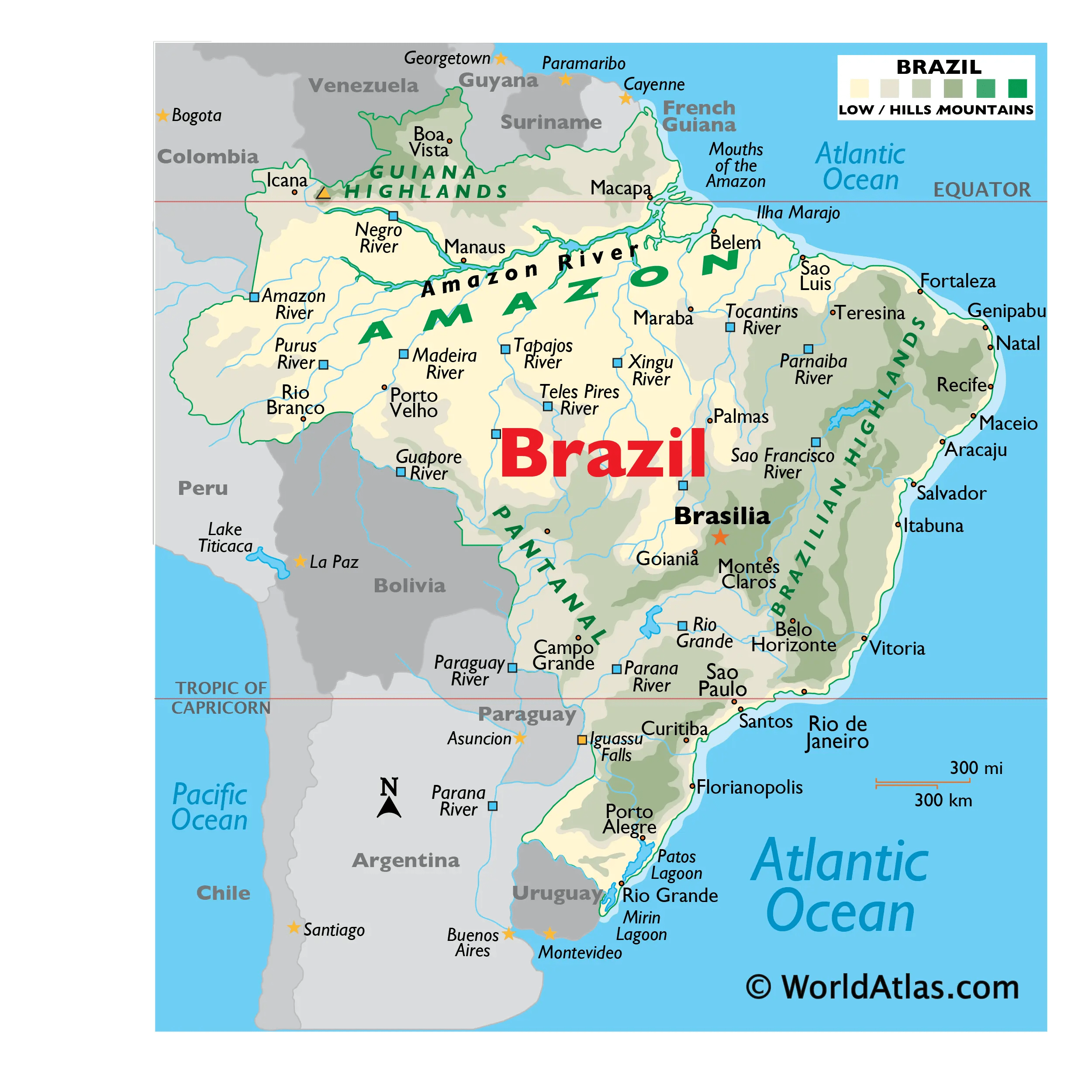 Cảng Biển Chính Của Brazil Main Seaports in Brazil